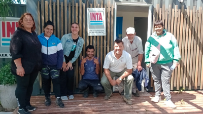 SE DESARROLLO UN TALLER PARA HUERTEROS EN EL INTA VILLA PARANACITO